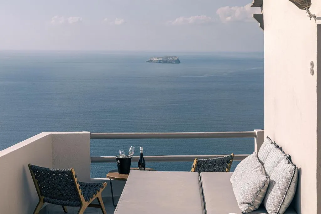 Terrace, Grand View Hotel, Santorini