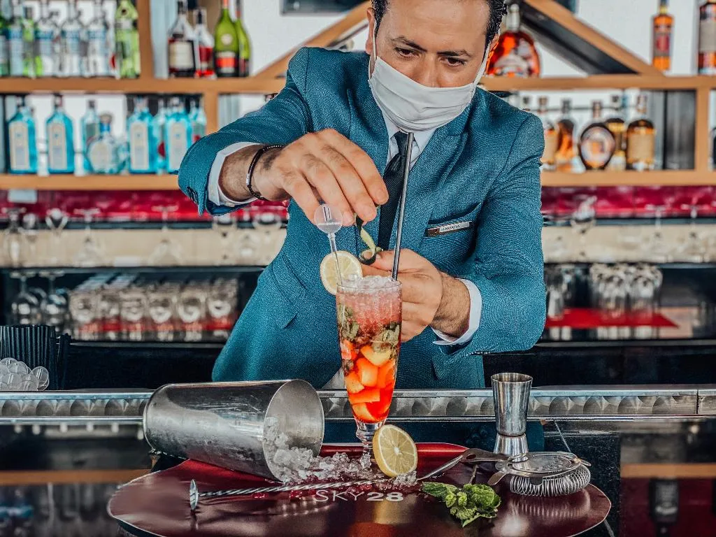 Bar, Kenzi Tower, Casablanca