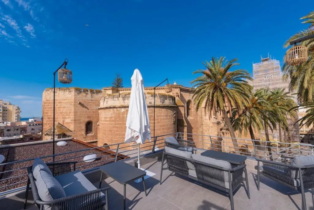 Terrace, Catedral Almeria, Costa Almeria