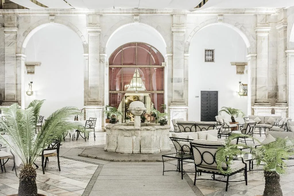 Terrace, Parador de Zafra, Seville