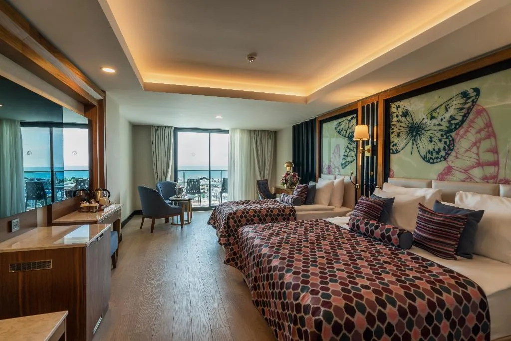 DOUBLE SINGLE USE SEA VIEW Room, Adalya Elite Hotel, Antalya