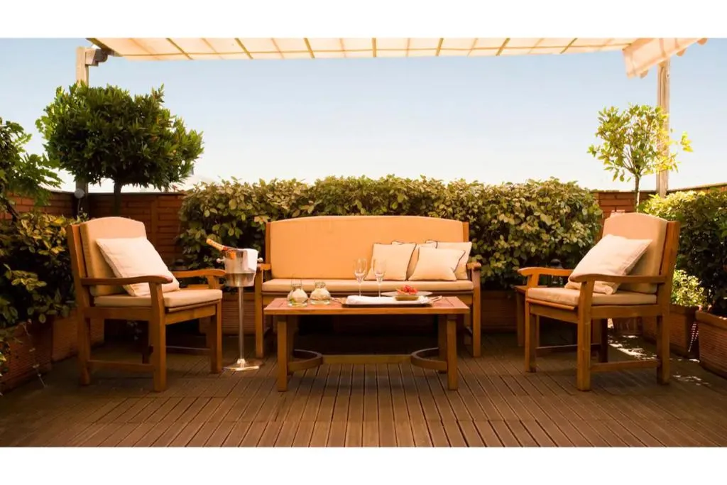 Terrace, Hyatt Regency Hesperia Madrid, Madrid