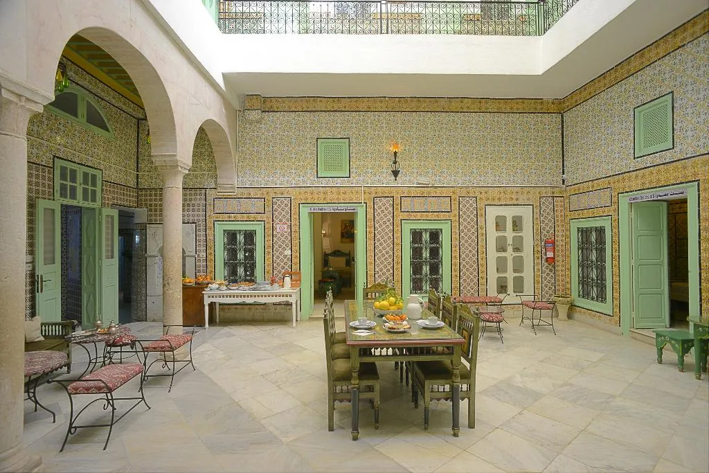 Lobby, Dar Ya Hostel, Tunisia
