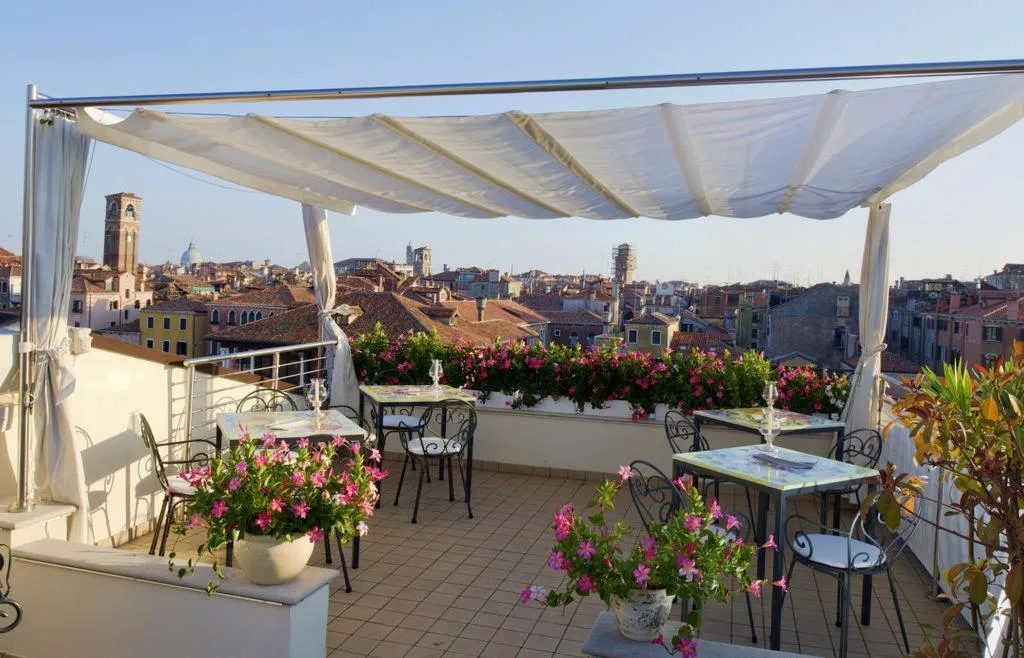 Terrace, Ca' Sagredo Hotel, Venice