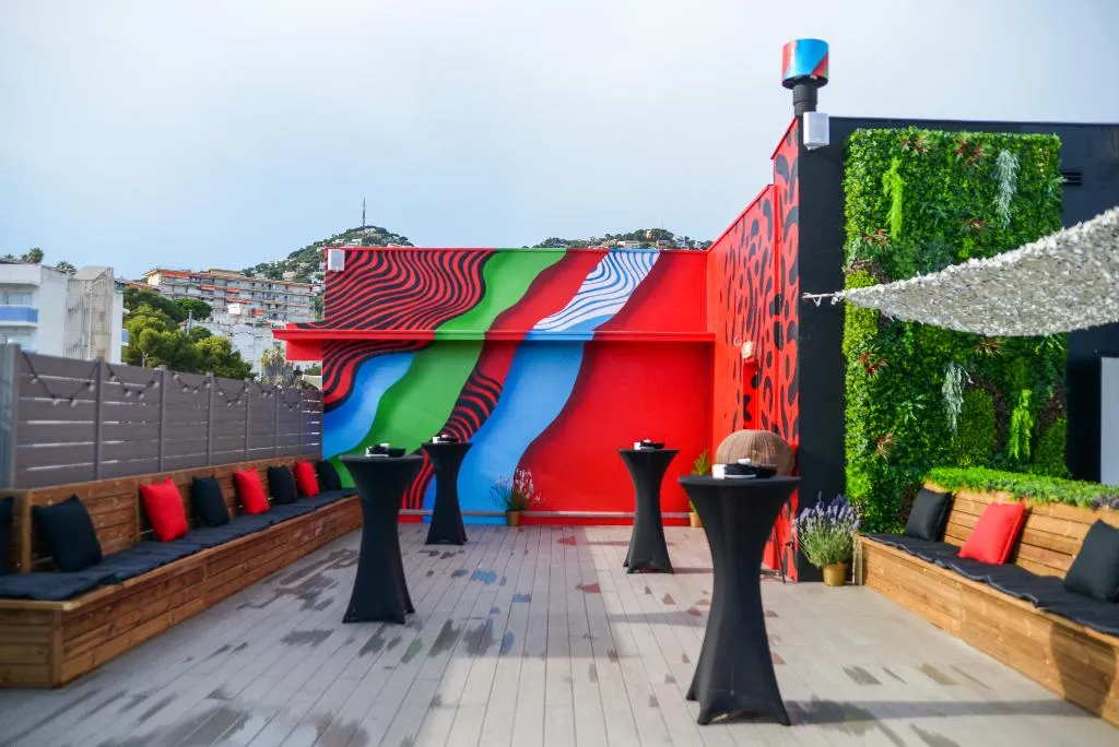 Terrace, BPM Lloret Hotel, Costa Brava