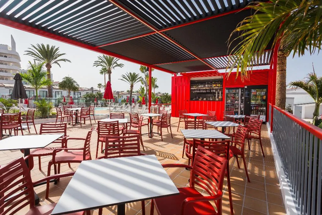Terrace, Sholeo Lodges Maspalomas, Gran Canaria