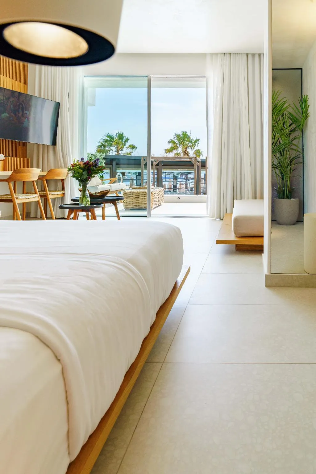 SUITE SUPERIOR WITH PRIVATE POOL Room, Mykonos Dove beach hotel, Mykonos