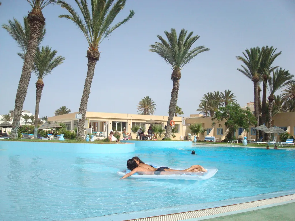 Pool, Les Palmiers, Tunisia