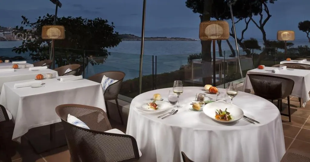 Restaurant, Hotel de Mar Gran Meliá, Majorca