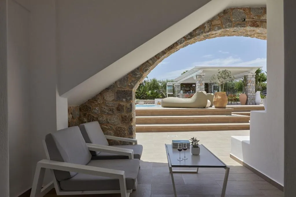 Terrace, Orabel Suites, Santorini