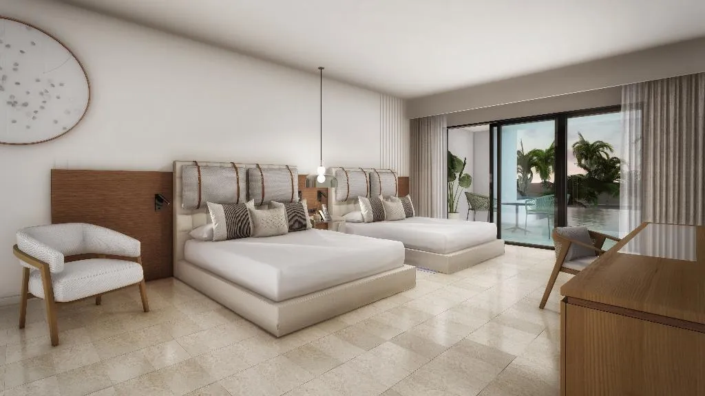 FAMILY ROOM BEACH FRONT Room, Family Selection At Grand Palladium Kantenah, Cancun Area