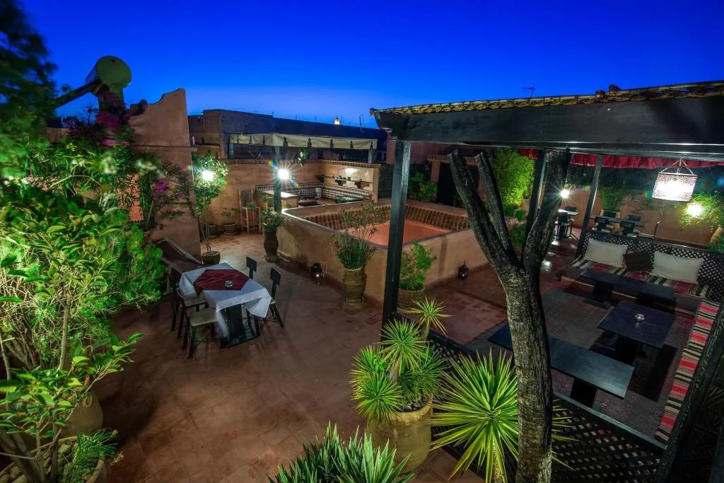 Terrace, Riad Samsli, Marrakech