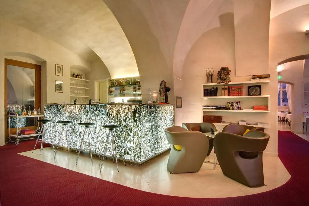 Lobby, Three Storks Hotel, Prague