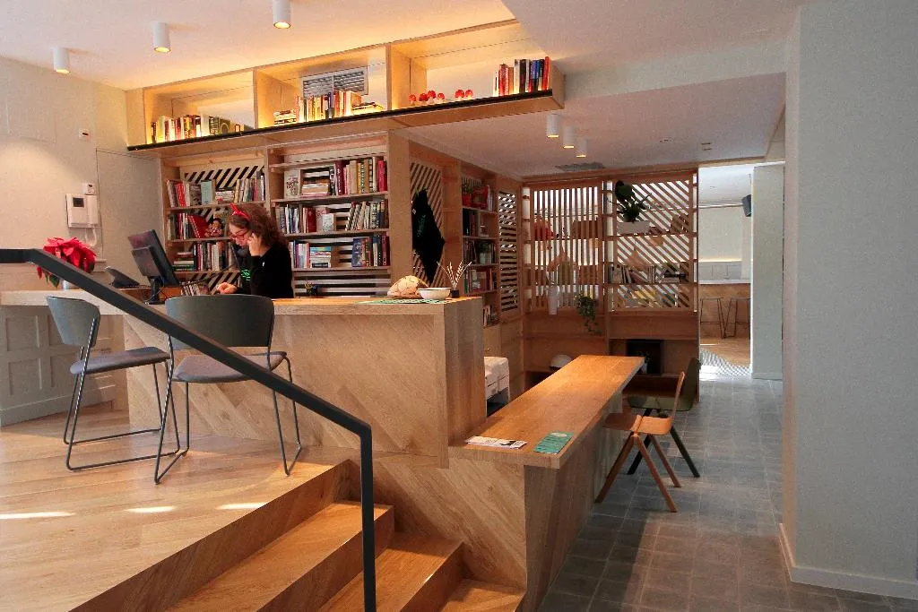 Lobby, Complutum Hostel, Madrid
