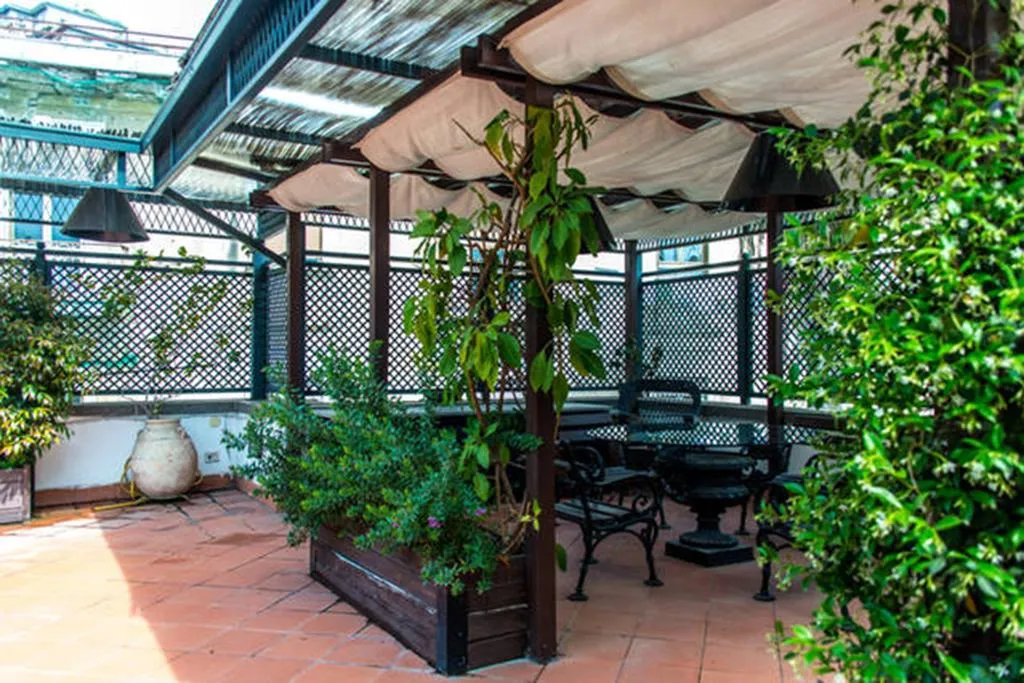 Terrace, Casa Rubinacci, Naples