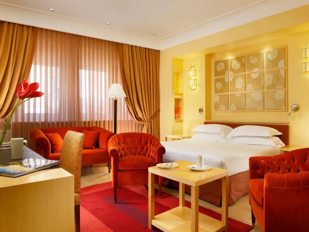JUNIOR SUITE STANDARD Room, Grand Hotel Palatino, Rome