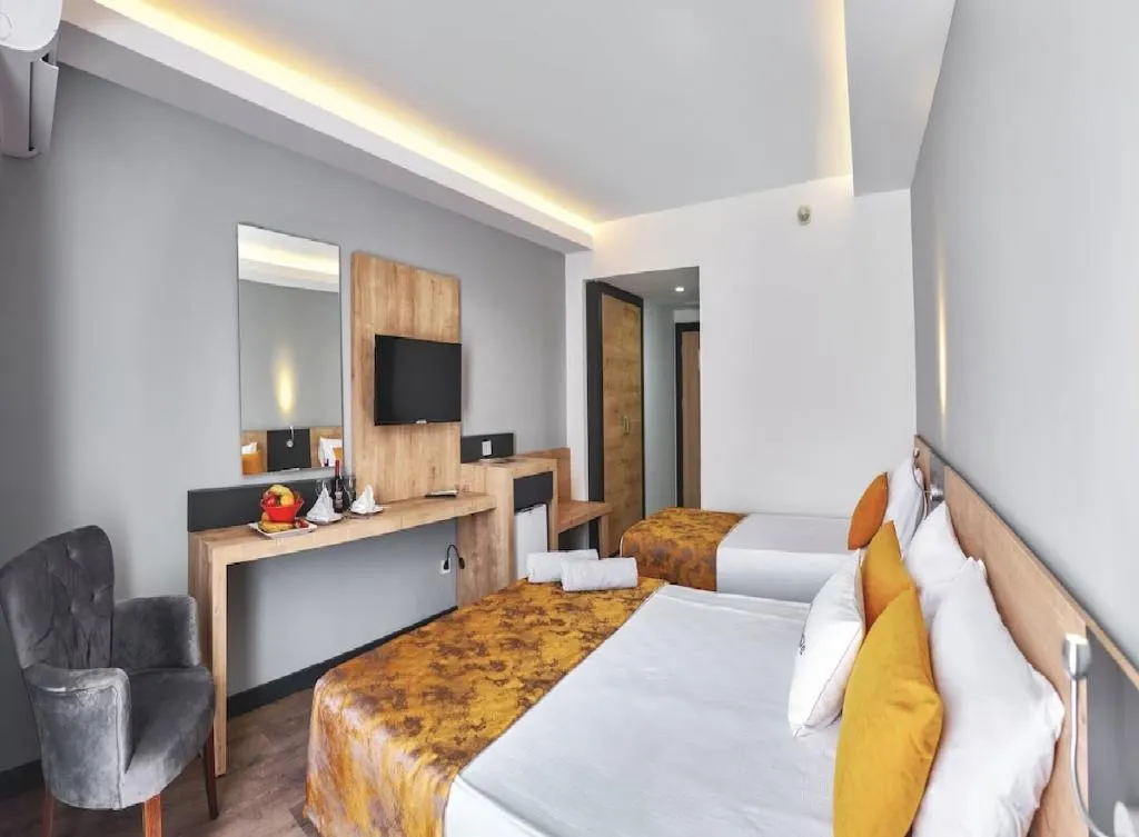 DOUBLE SINGLE USE ECONOMY Room, Clover Magic Park Side Hotel, Antalya