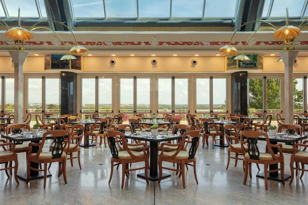 Restaurant, Marriott Hotel Rome Park, Rome