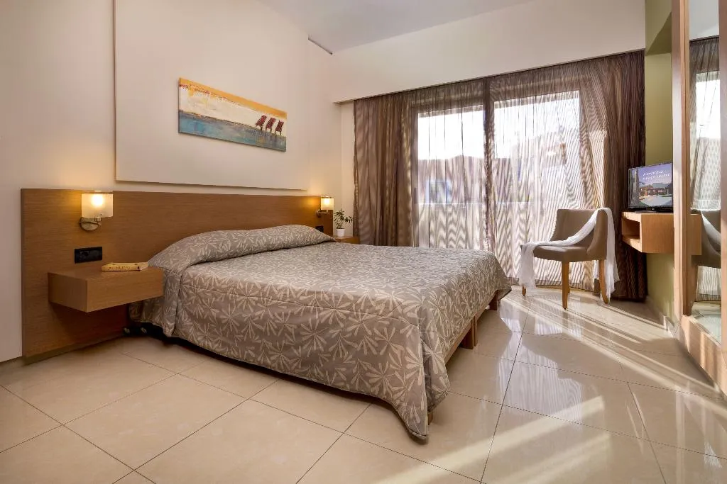 JUNIOR SUITE GARDEN VIEW Room, Atlantica Amalthia Beach Hotel, Crete