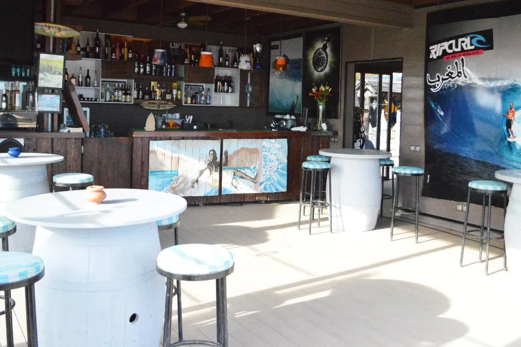Bar, Paradis Plage Surf Yoga & Spa Resort, Agadir