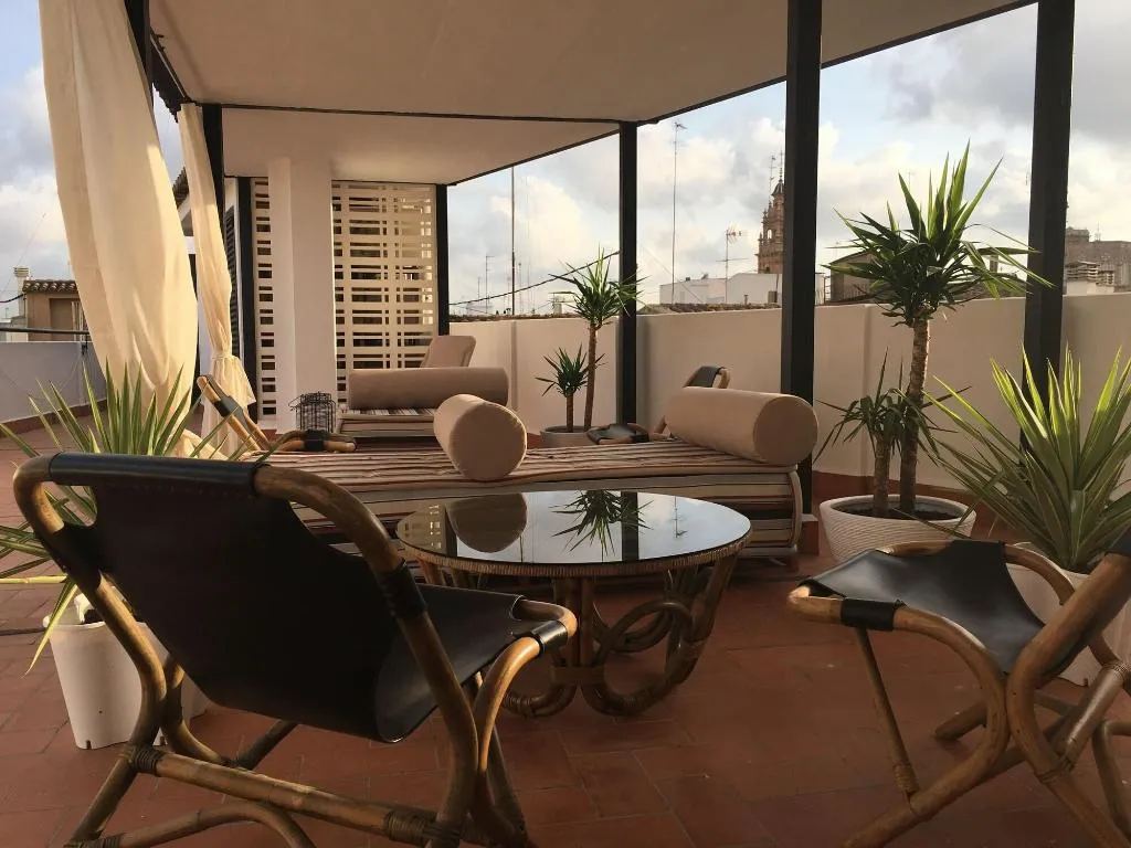 Terrace, Md Design Hotel Portal Del Real, Valencia