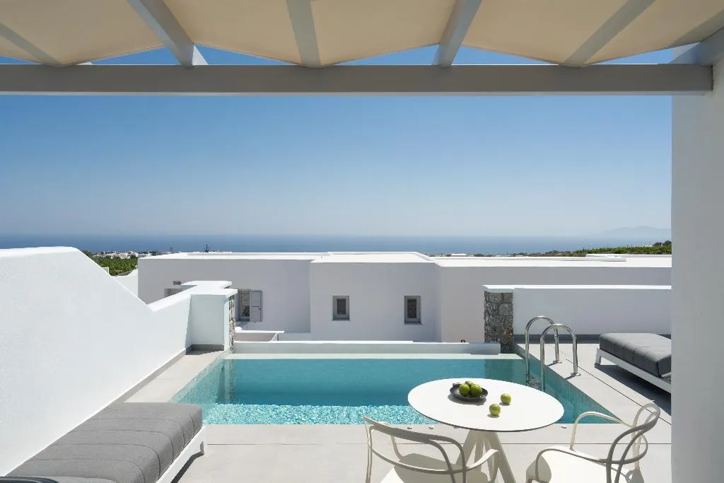 JUNIOR SUITE WITH JACUZZI Room, De Sol Hotel & Spa, Santorini