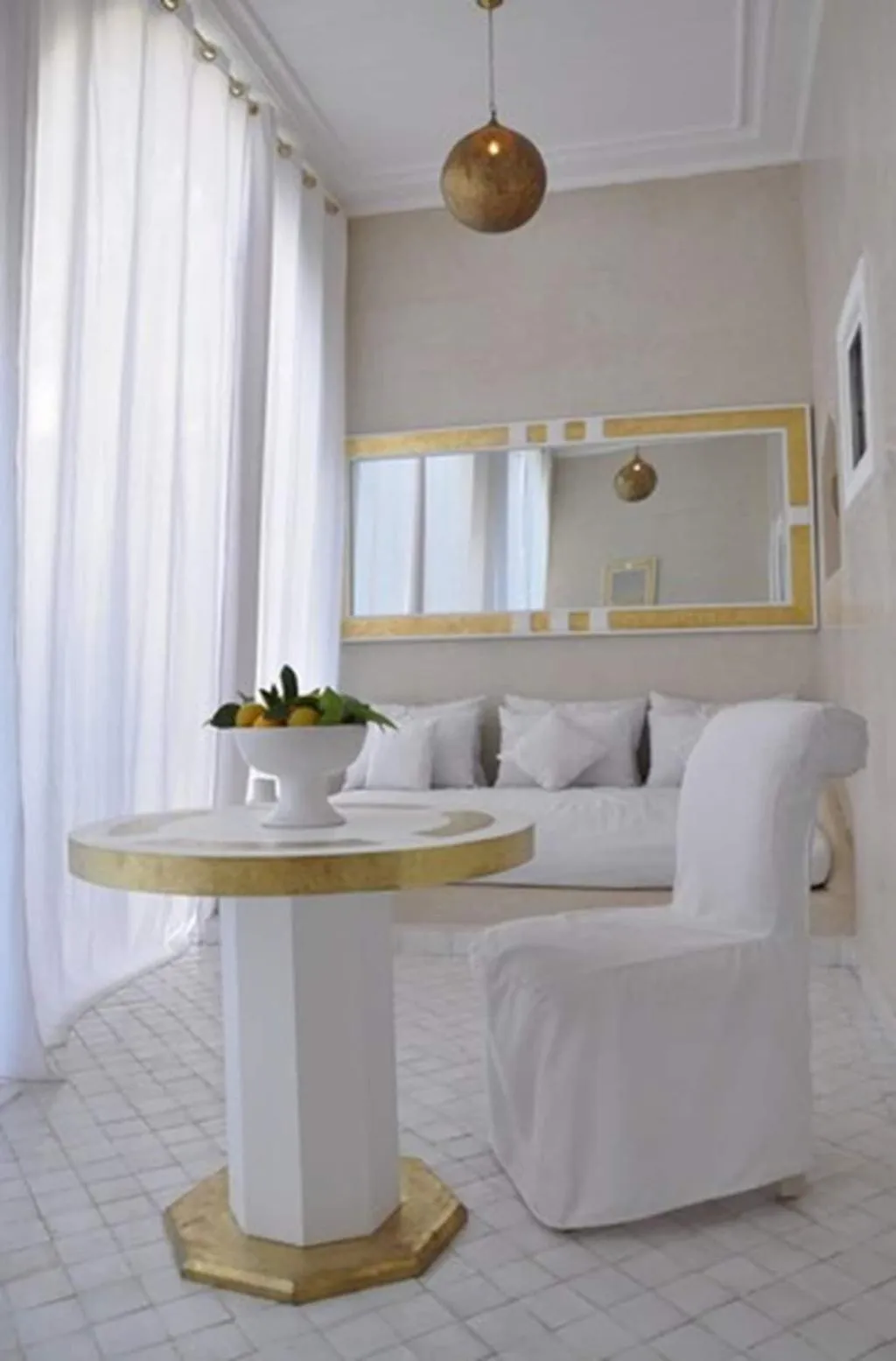 Lobby, Riad Palais Blanc, Marrakech