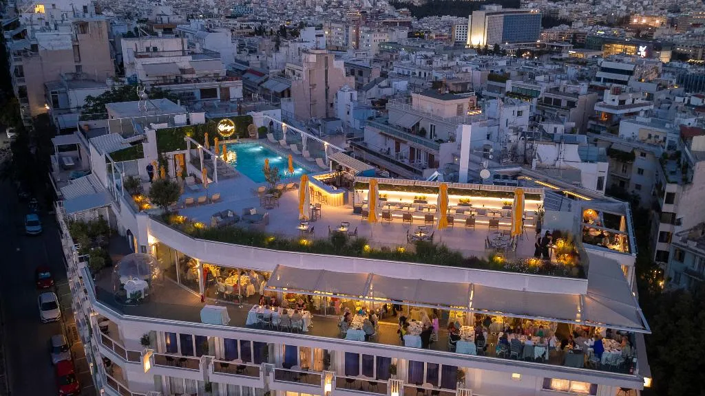 Terrace, St. George Lycabettus, Athens