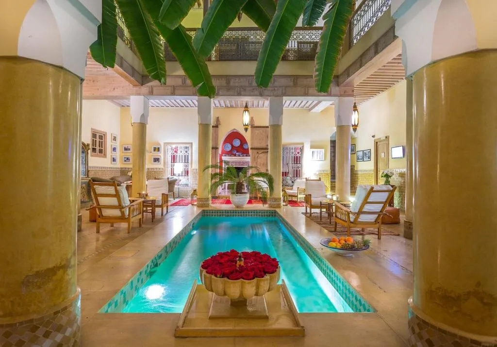 Lobby, Riad Azoulay, Marrakech