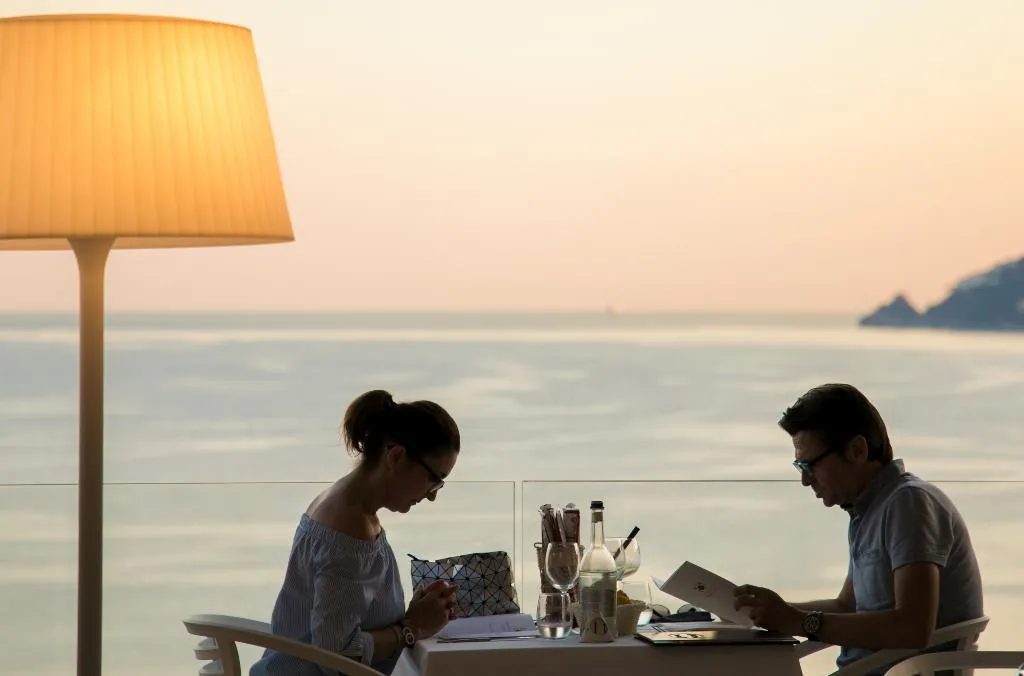 Restaurant, Hotel Club Due Torri, Naples