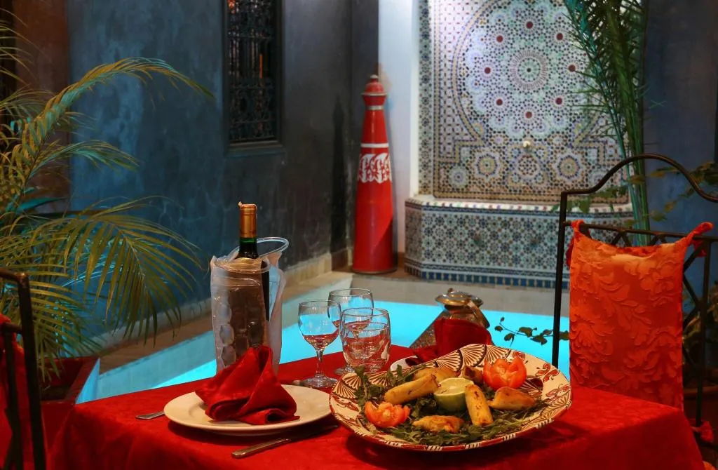 Restaurant, Riad La Porte Rouge By La Siredrah, Marrakech