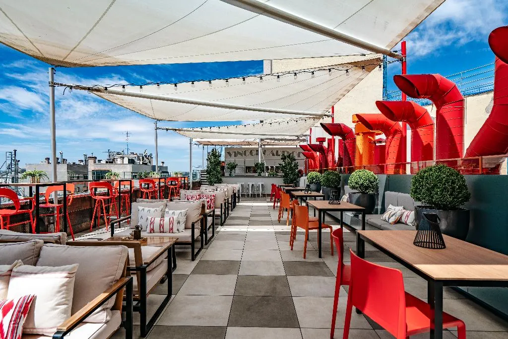 Terrace, Vincci Capitol, Madrid