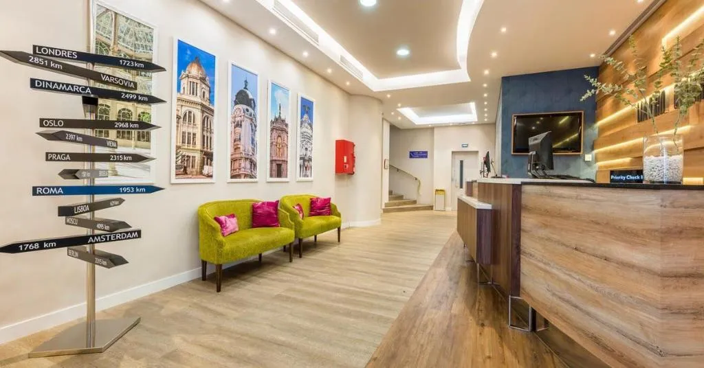 Lobby, Hotel Madrid Centro Affiliated by Meliá, Madrid