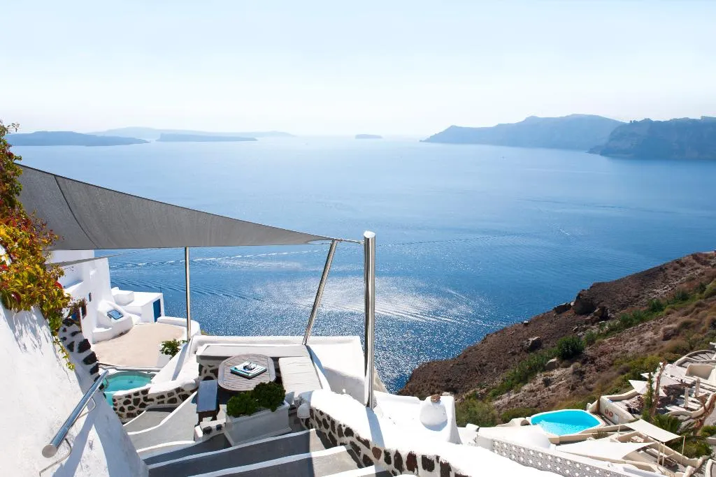 General view, Alexander's Suites, Santorini