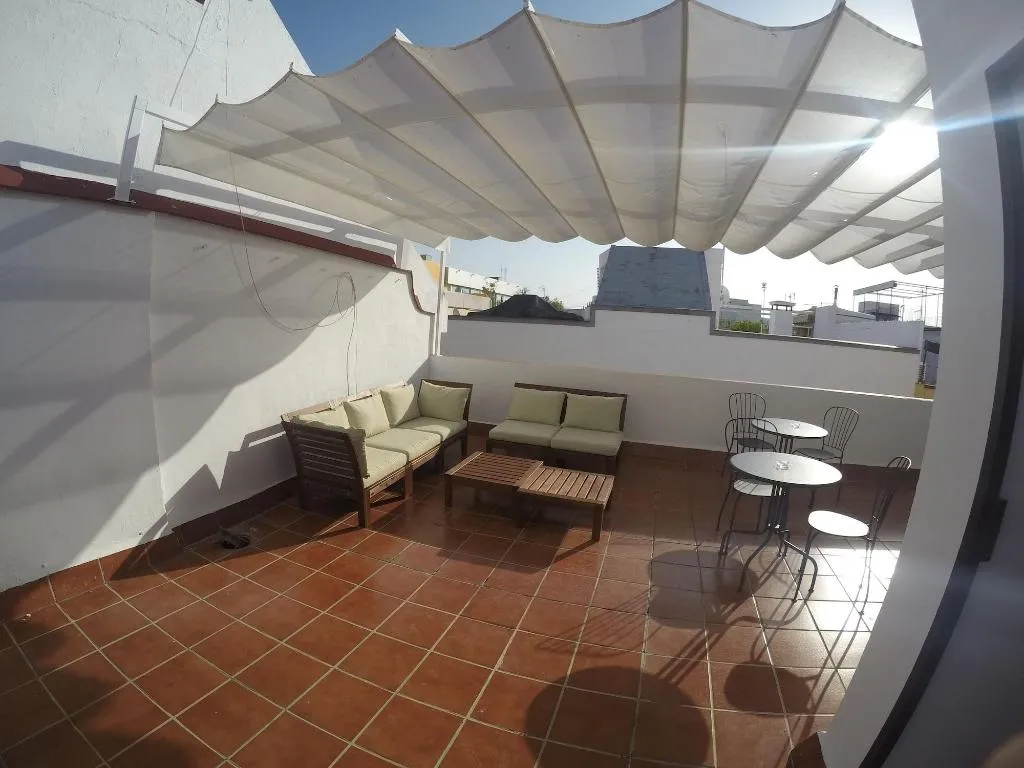 Terrace, Hostal Hom Museo, Seville