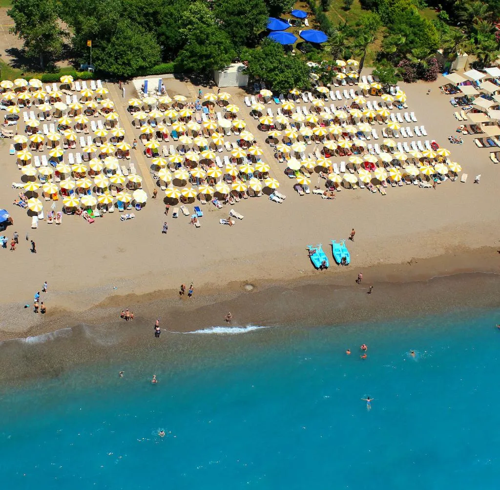 Beach, Delphin Apart Hotel, Antalya