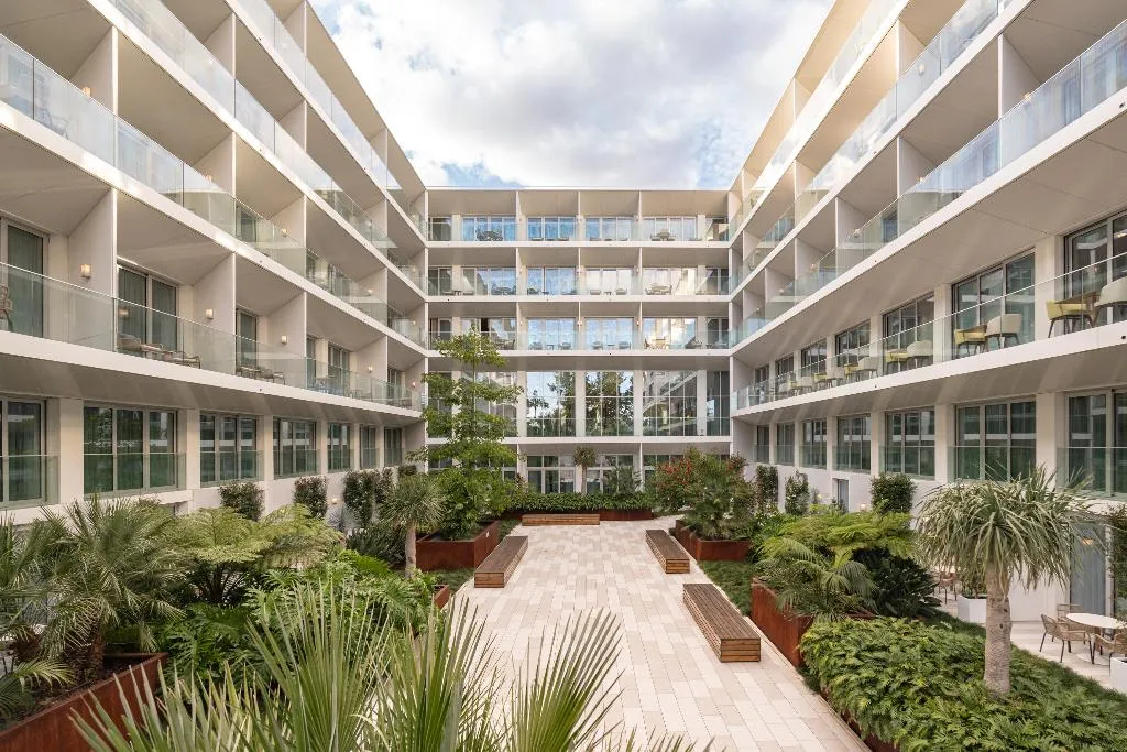 Terrace, Hyatt Regency Lisbon, Lisbon