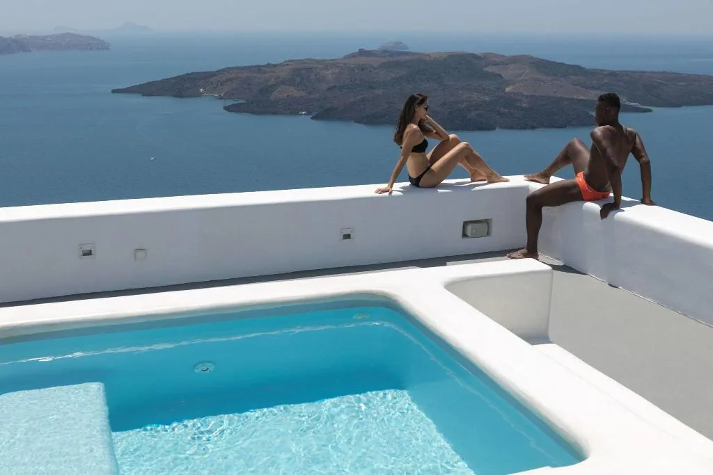 Terrace, Aria Suites, Santorini