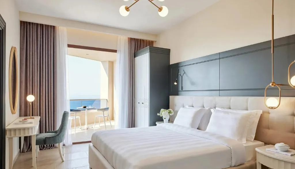 FAMILY ROOM SEA VIEW TWO BEDROOMS Room, Pomegranate Wellness Spa Hote, Halkidiki