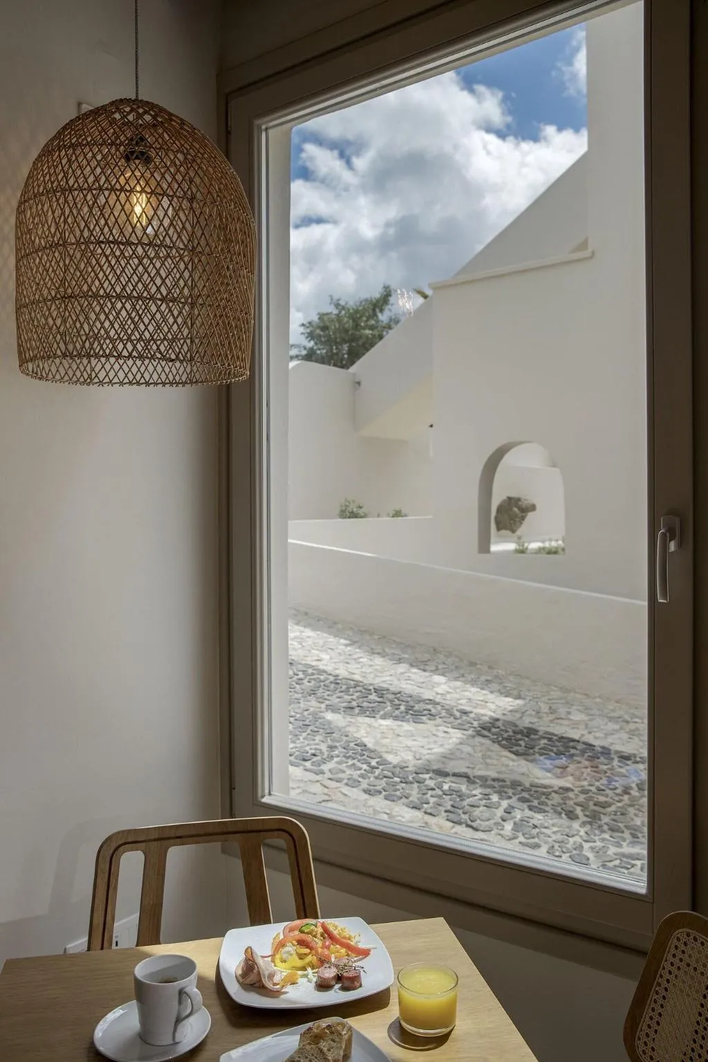 Restaurant, Grand View Hotel, Santorini