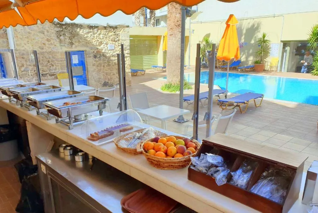 Restaurant, Kassavetis Center-Hotel Studios & Apartments, Crete