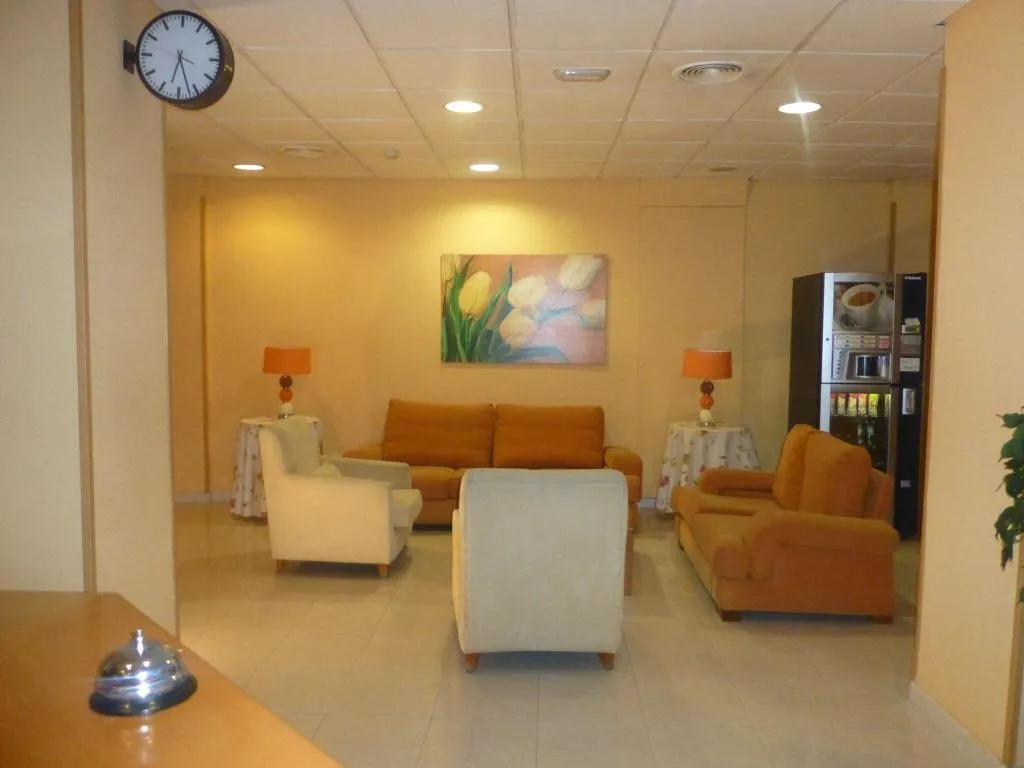 Lobby, Hostal El Val, Madrid