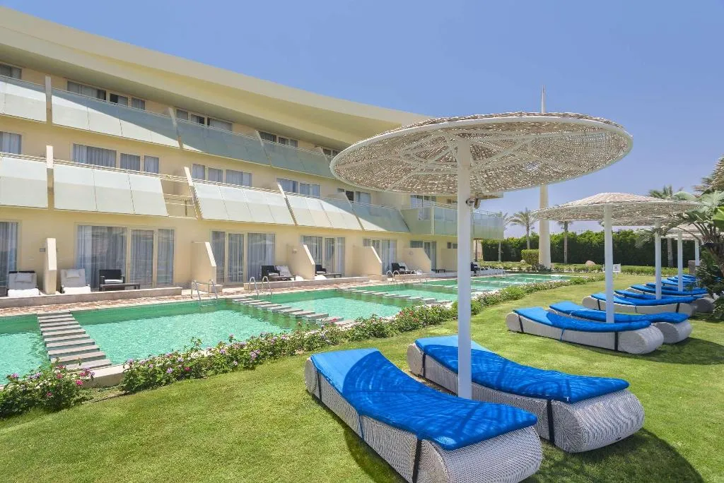 Double or Twin SEA VIEW WITH PRIVATE POOL Room, Barcelo Tiran Sharm Resort, Red Sea Riviera