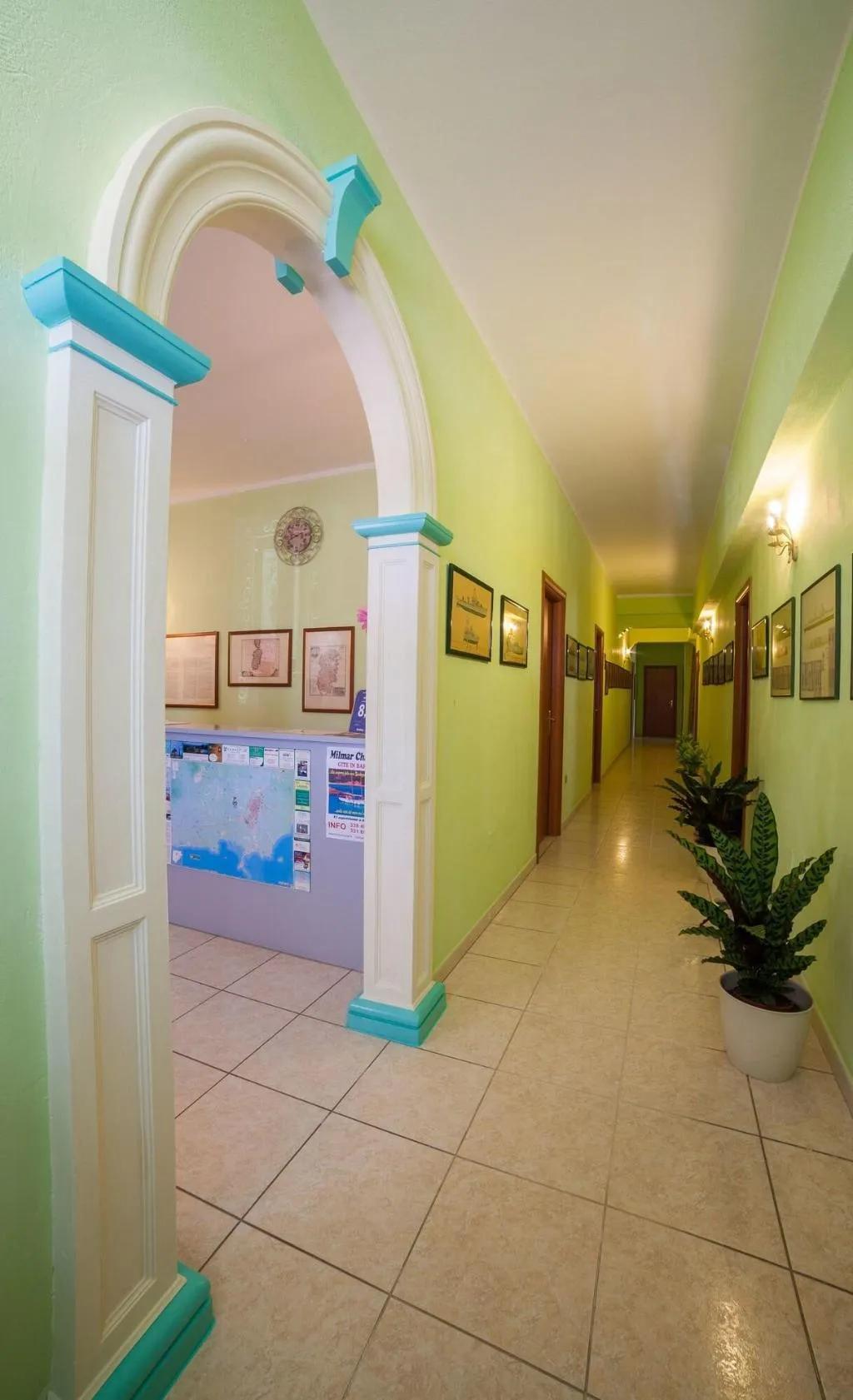 Lobby, Villa Alberta, Cagliari