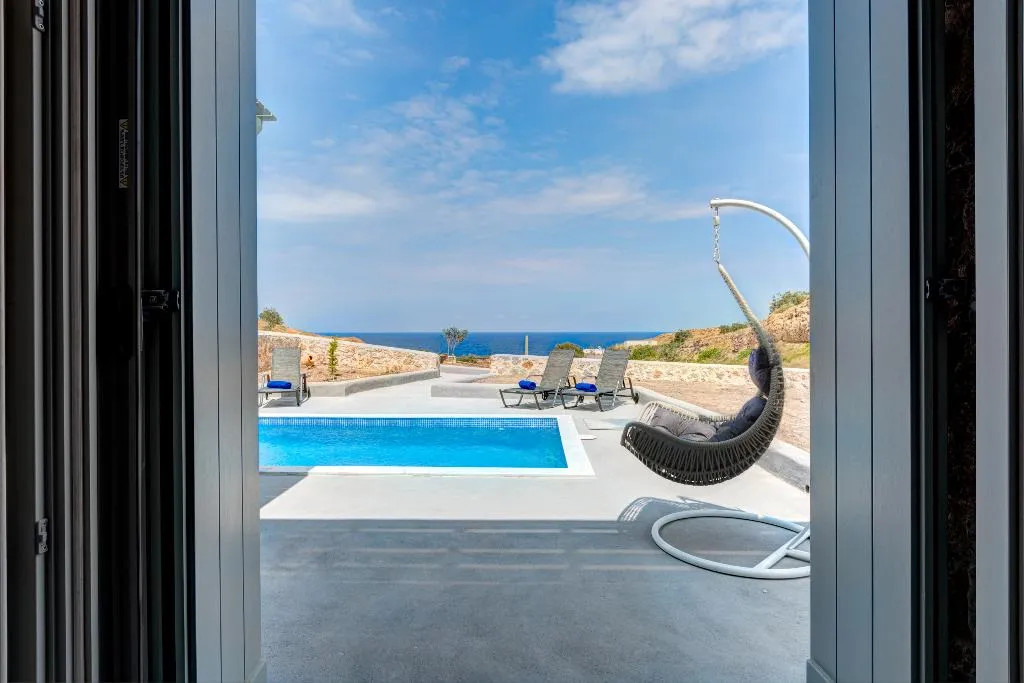 Terrace, Desiterra Resort, Santorini