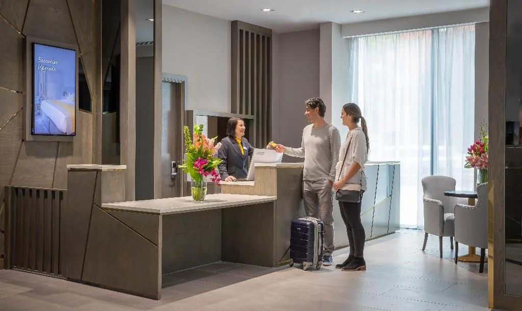 Lobby, Maldron Hotel Kevin Street, Dublin