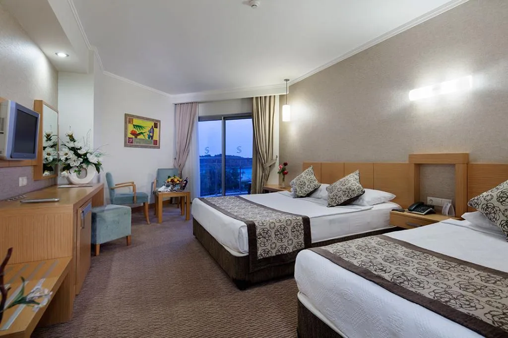 DOUBLE SINGLE USE SEA VIEW Room, Saphir Resort & Spa Hotel, Antalya