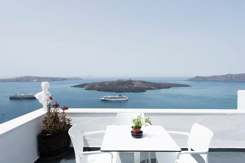 Terrace, Kastro Suites, Santorini