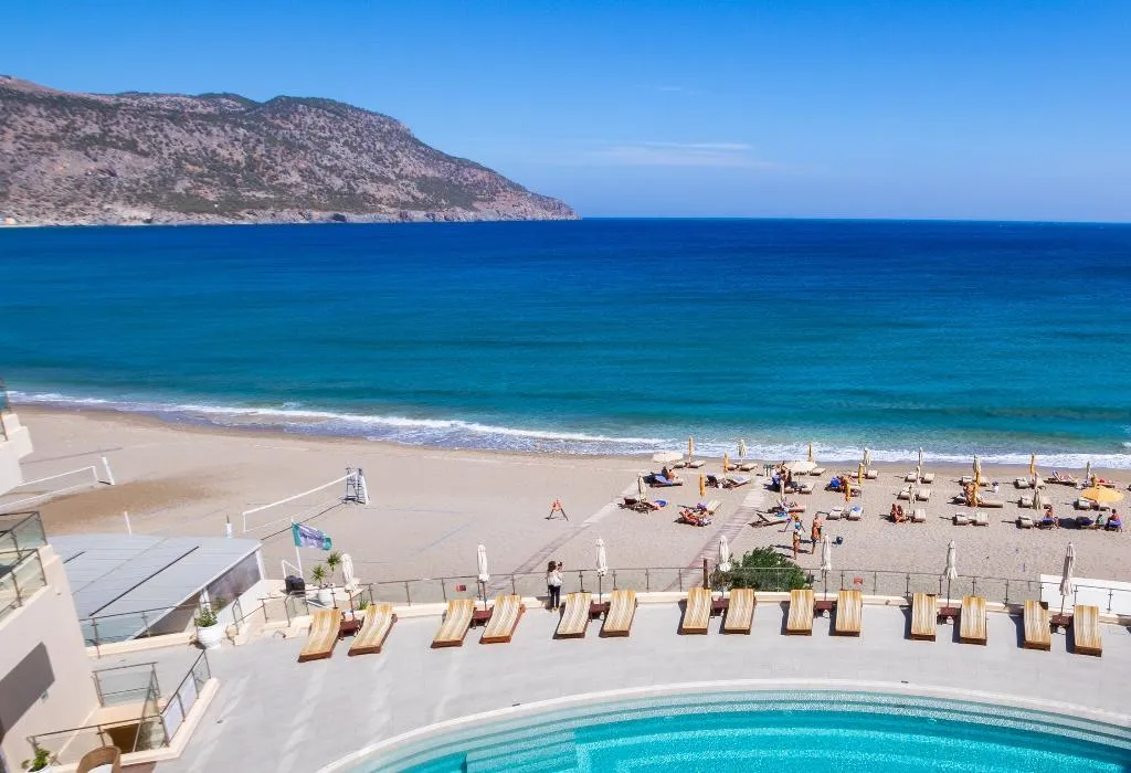 TRIPLE SEA VIEW Room, Konstantinos Palace, Rhodes