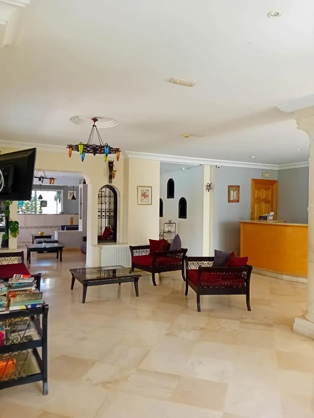 Lobby, Hôtel Résidence Romane, Tunisia
